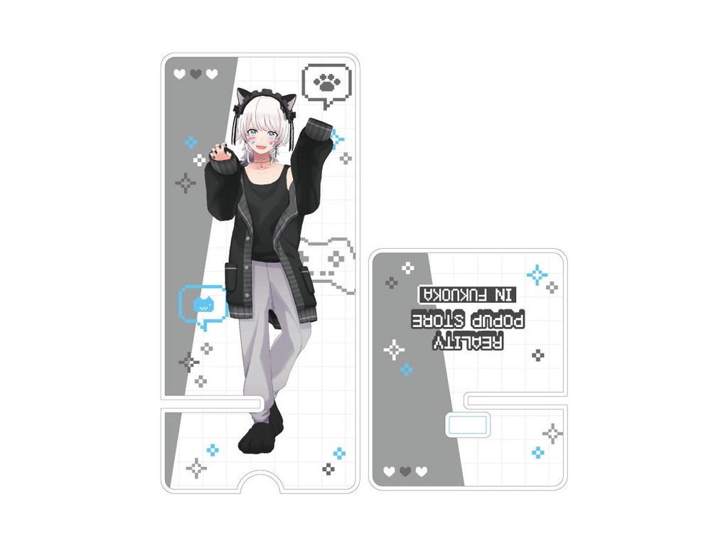 【らんま】アクリルスマホスタンド