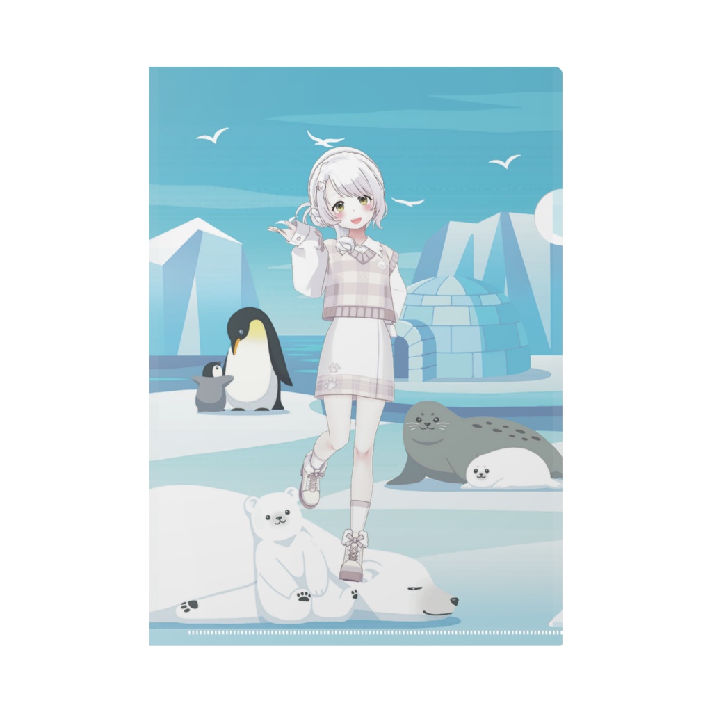 【冬雪️】4月記念日-クリアファイル-G1022