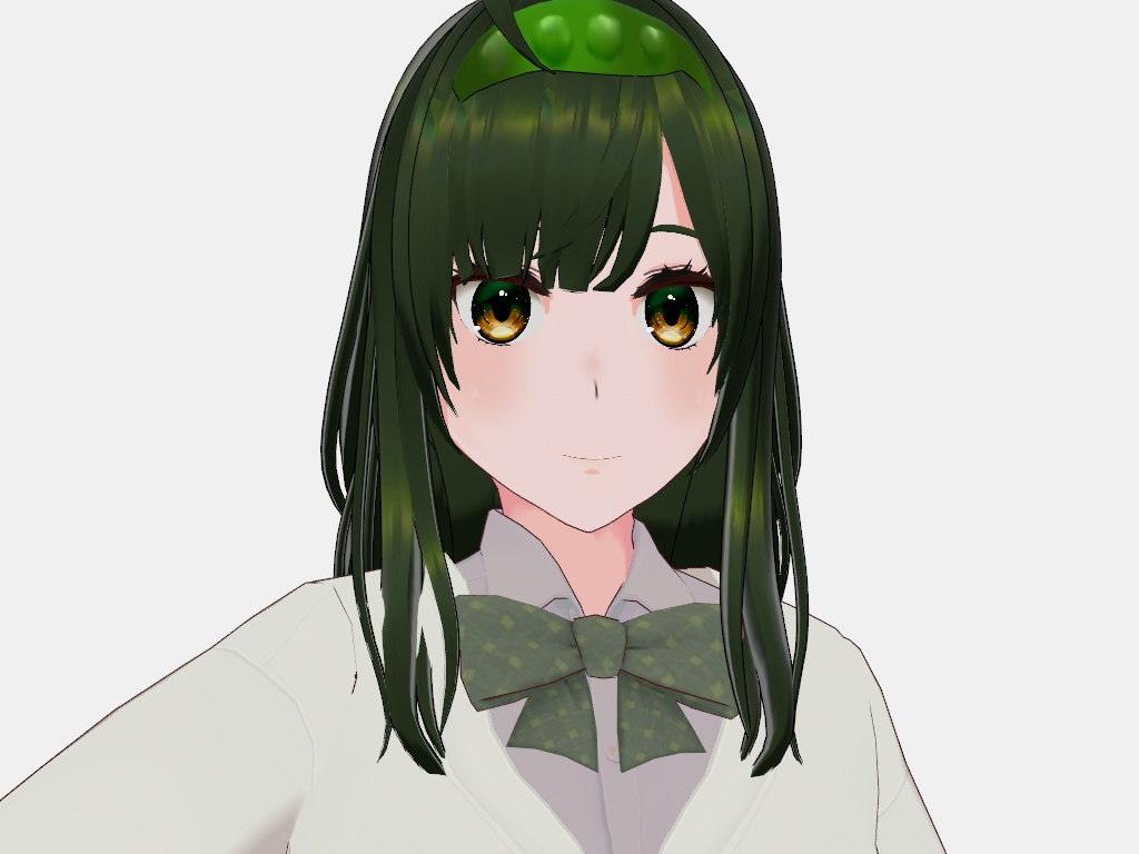 【非公式2次創作】VRMモデル 東北ずん子