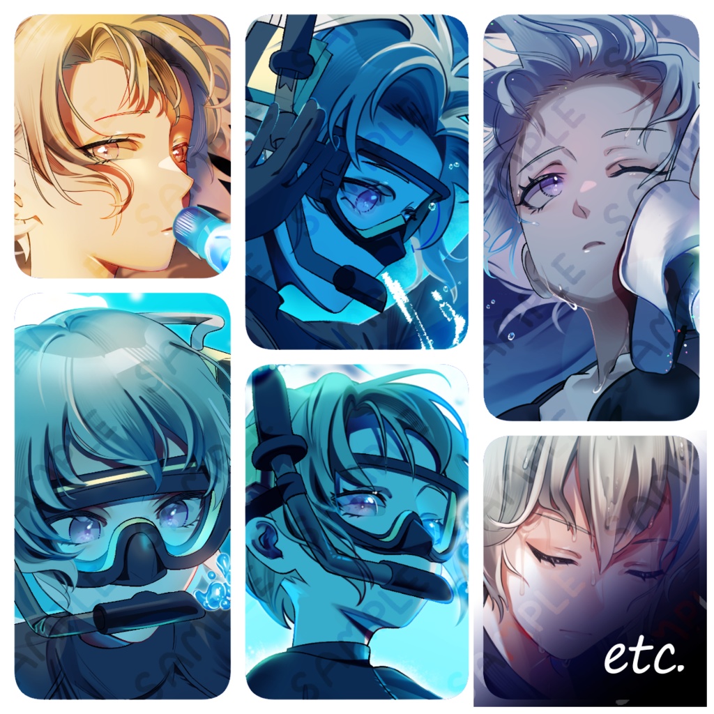 【C106】新刊 Summery moments+グッズ