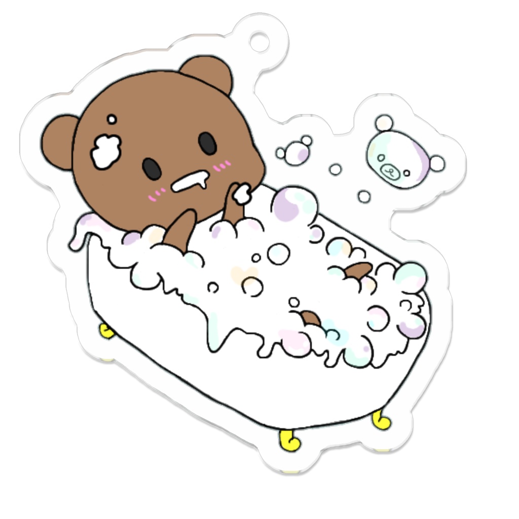 バスタイムくま
