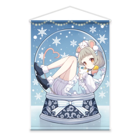 スノードームタペストリー🐭❄