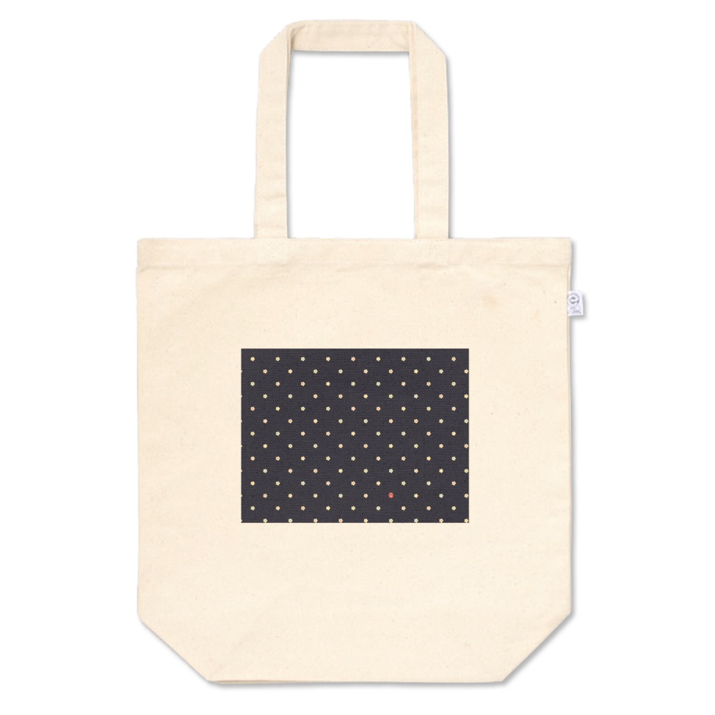 東雲めぐ文字花トートバッグ 