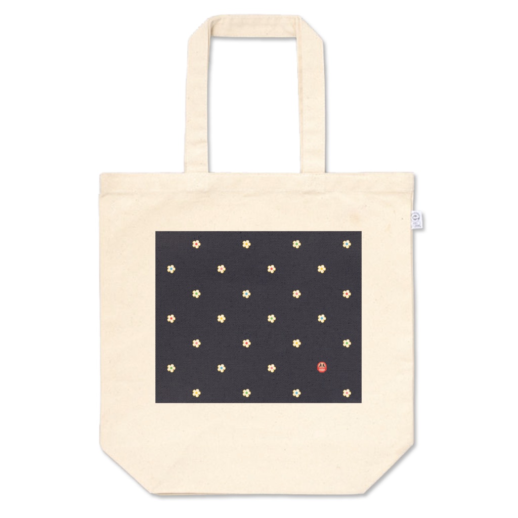 東雲めぐ文字花トートバッグ