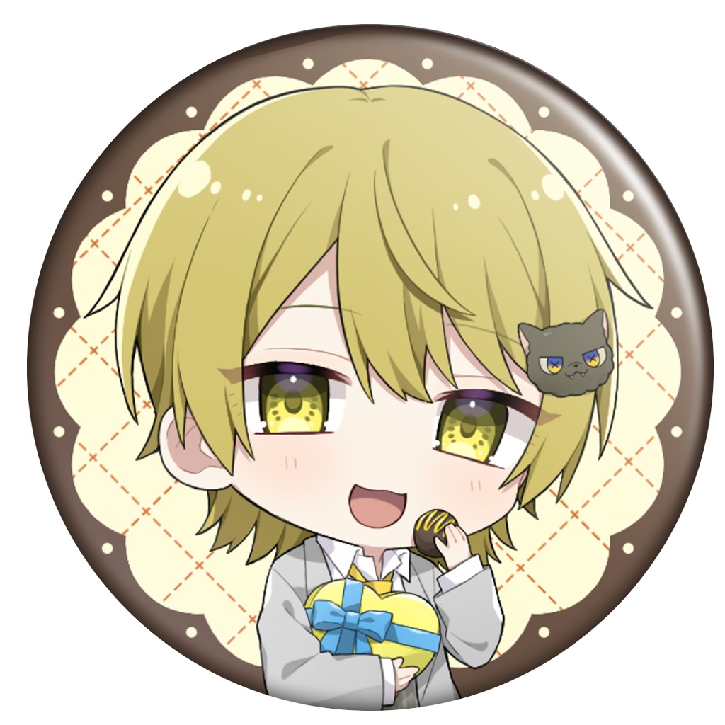 かわいい缶バッチ