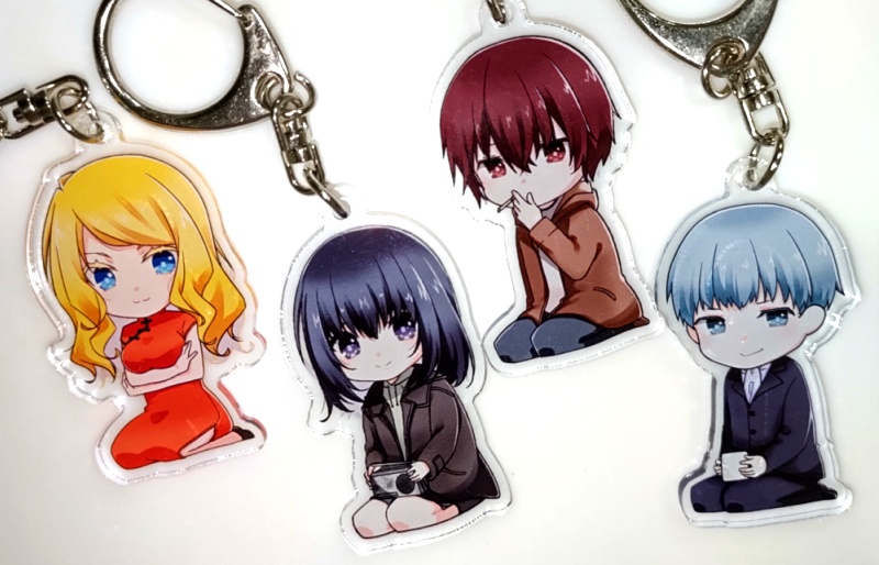 【非公式】キーリおすわりアクリルキーホルダー