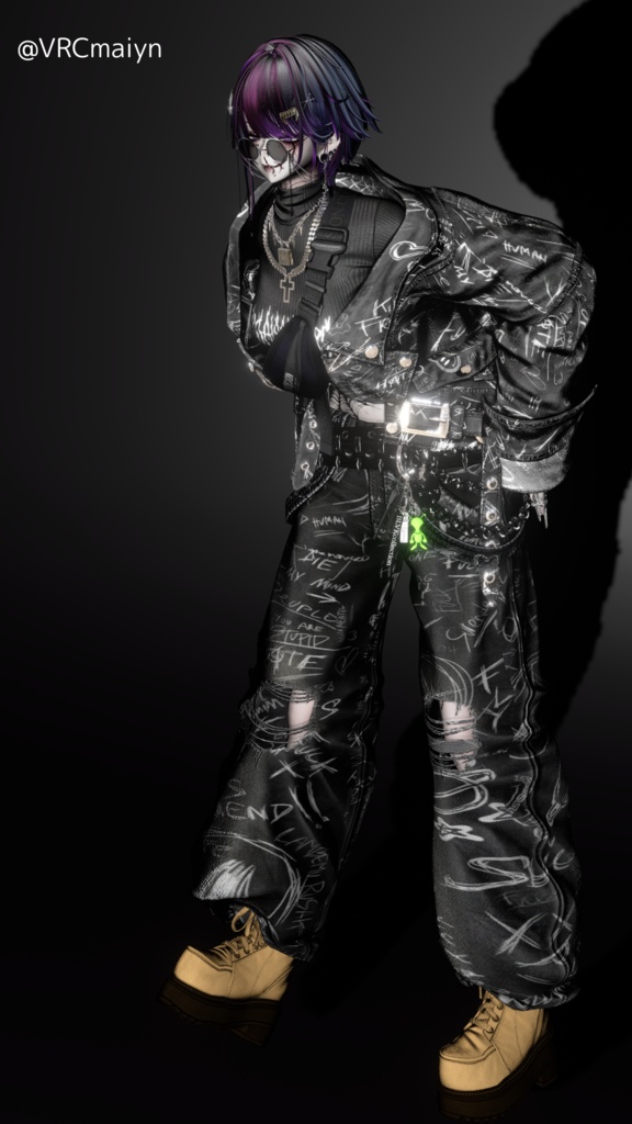 【vrchat用】 25個 pose set