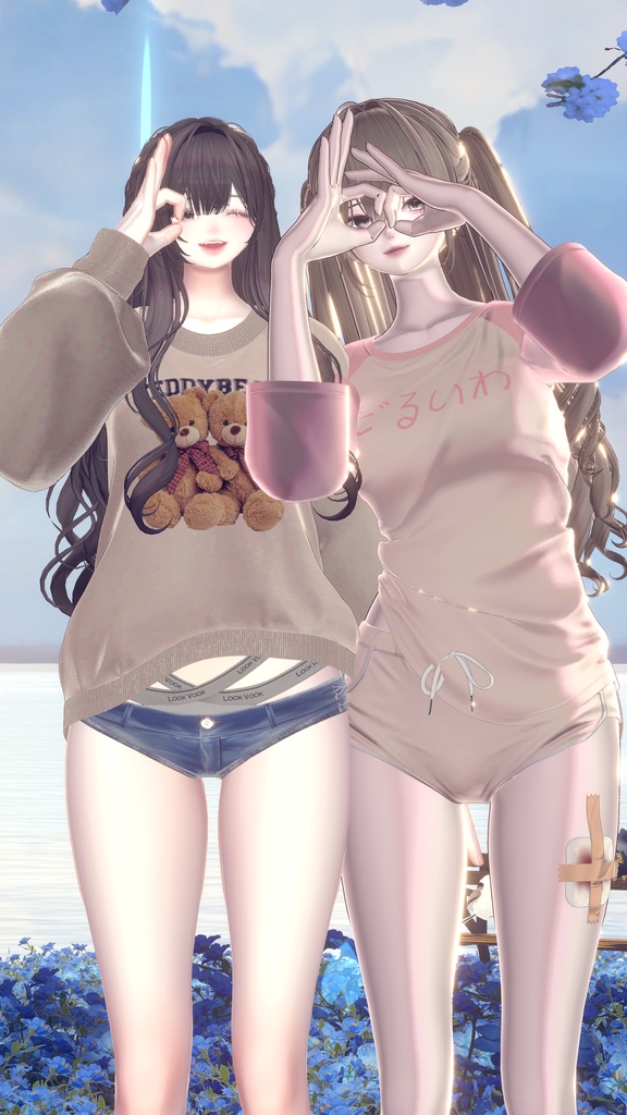 【vrchat用】 25個 pose set