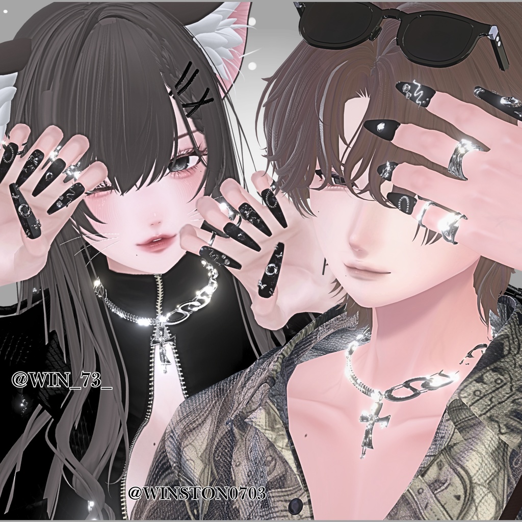 【複数アバター対応】LUXMARÉ Naill【MA対応】