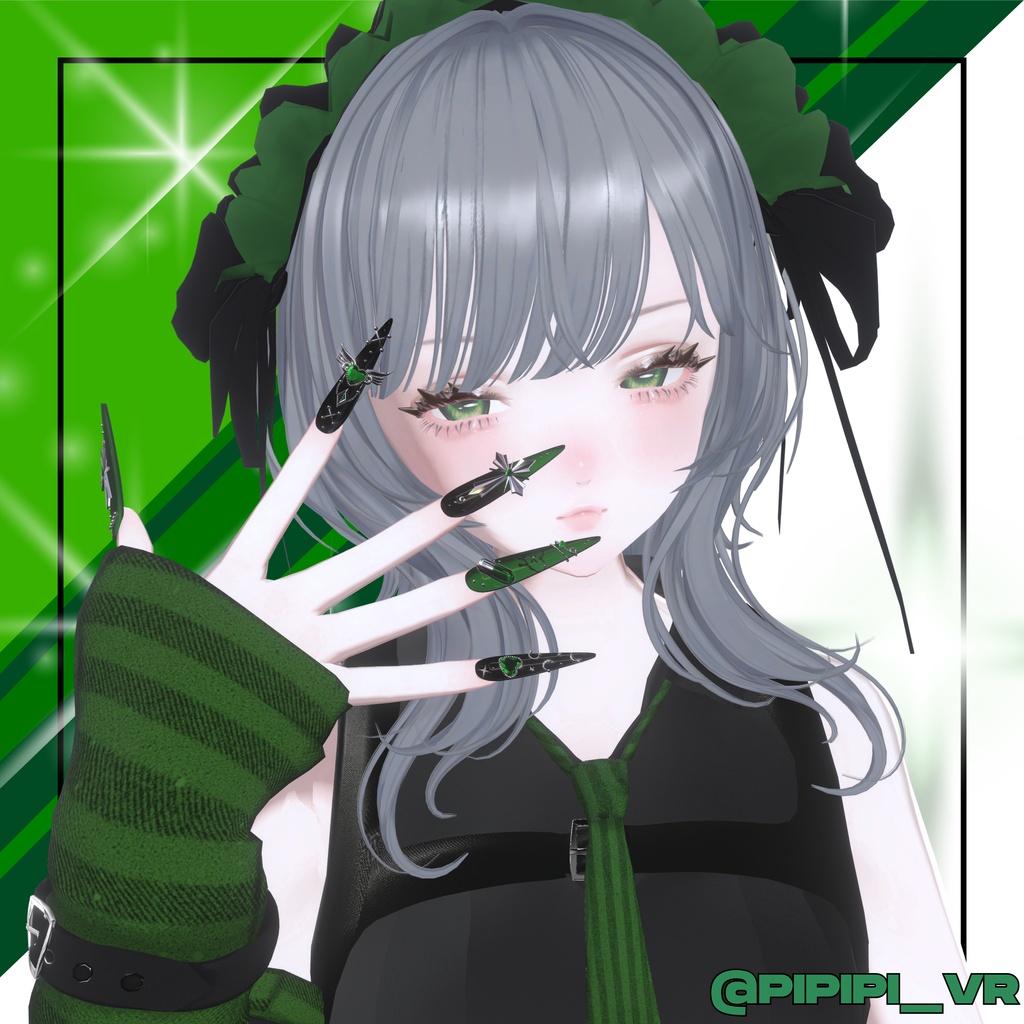 【VRC想定/46アバター対応】【MA対応】BLACK HEAVEN