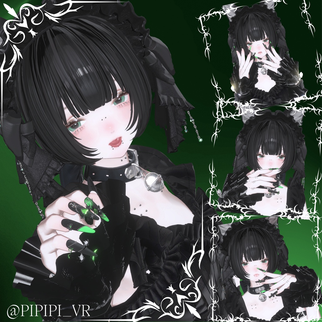 【VRC想定/50アバター対応】【MA対応】 ❤Demon Heart🦇