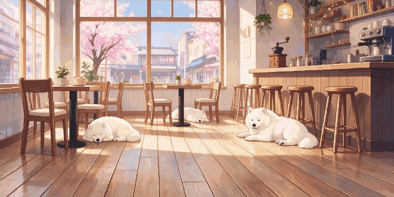 アニメ風景背景 — 日本と韓国(16-bit風・800x400・18シーン)