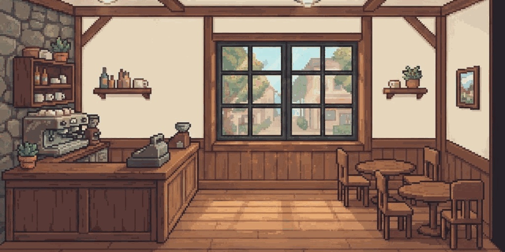 アニメ日常背景 — ピクセルアート50シーン