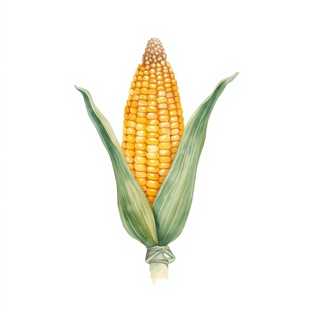 水彩画風 アンティークかわいい野菜クリップアート(PNG形式・背景透過)