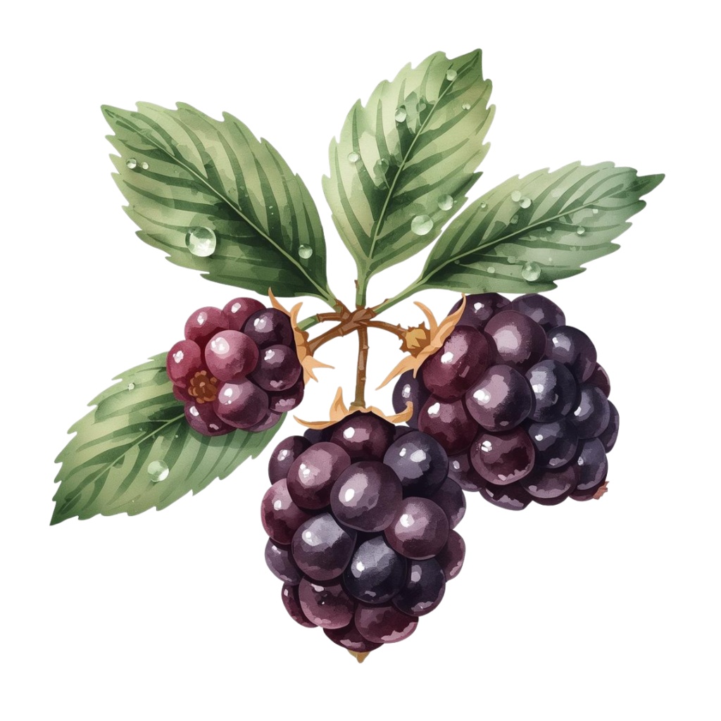 アンティーク水彩画風 かわいい果物クリップアート素材集 第2弾(12種類)