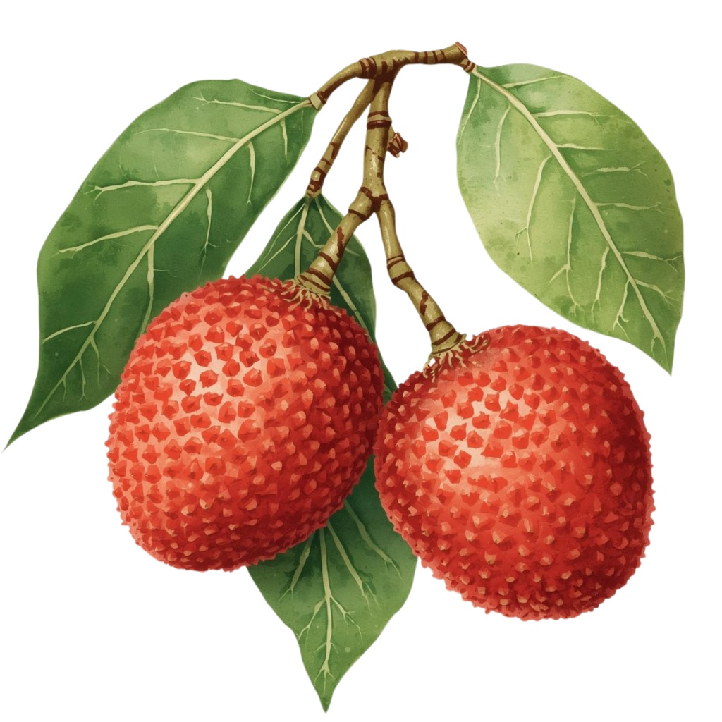 アンティーク水彩画風 かわいい果物クリップアート素材集 第2弾(12種類)