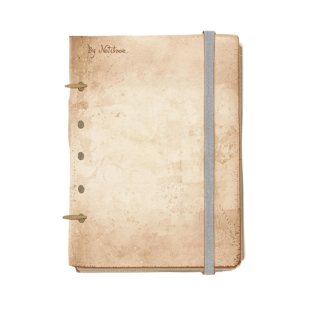 水彩画風かわいいアンティークなクリップアートセット文房具シリーズ(12種類)