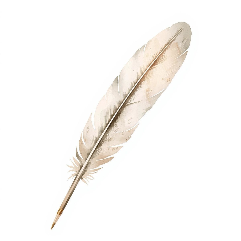 アンティーク水彩画風クリップアートセット 文房具シリーズ 第2弾(14種類)