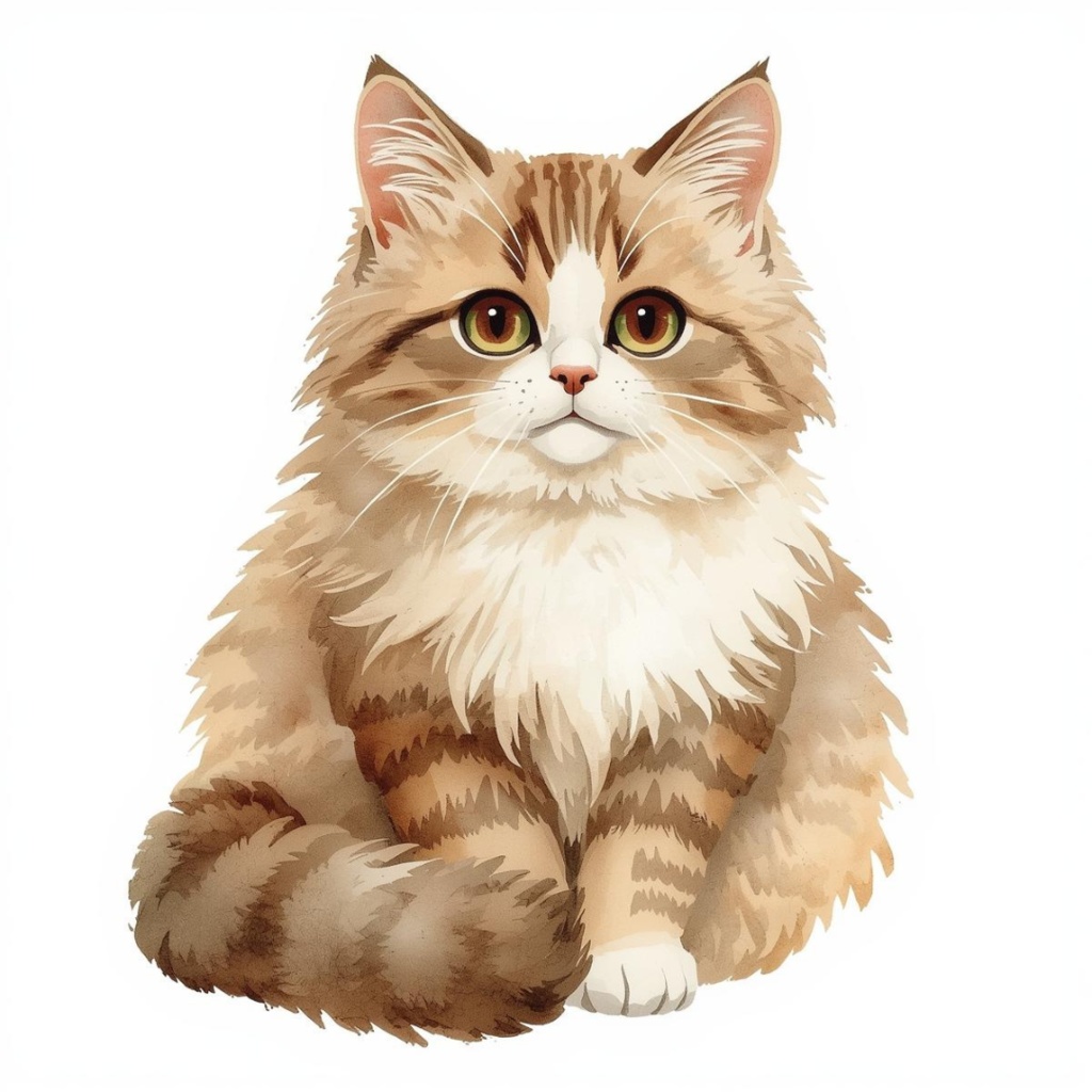 かわいい猫クリップアート 12種類