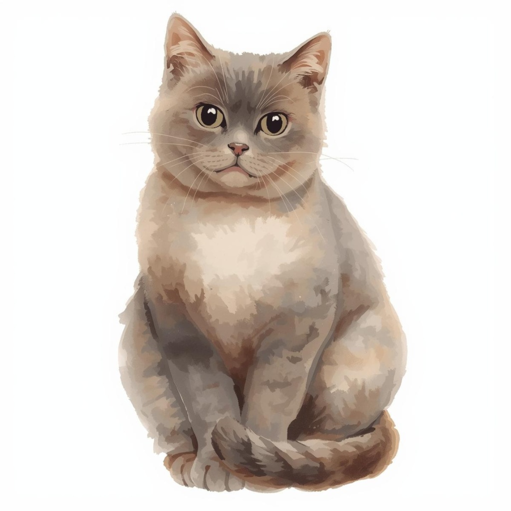 かわいい猫クリップアート 12種類