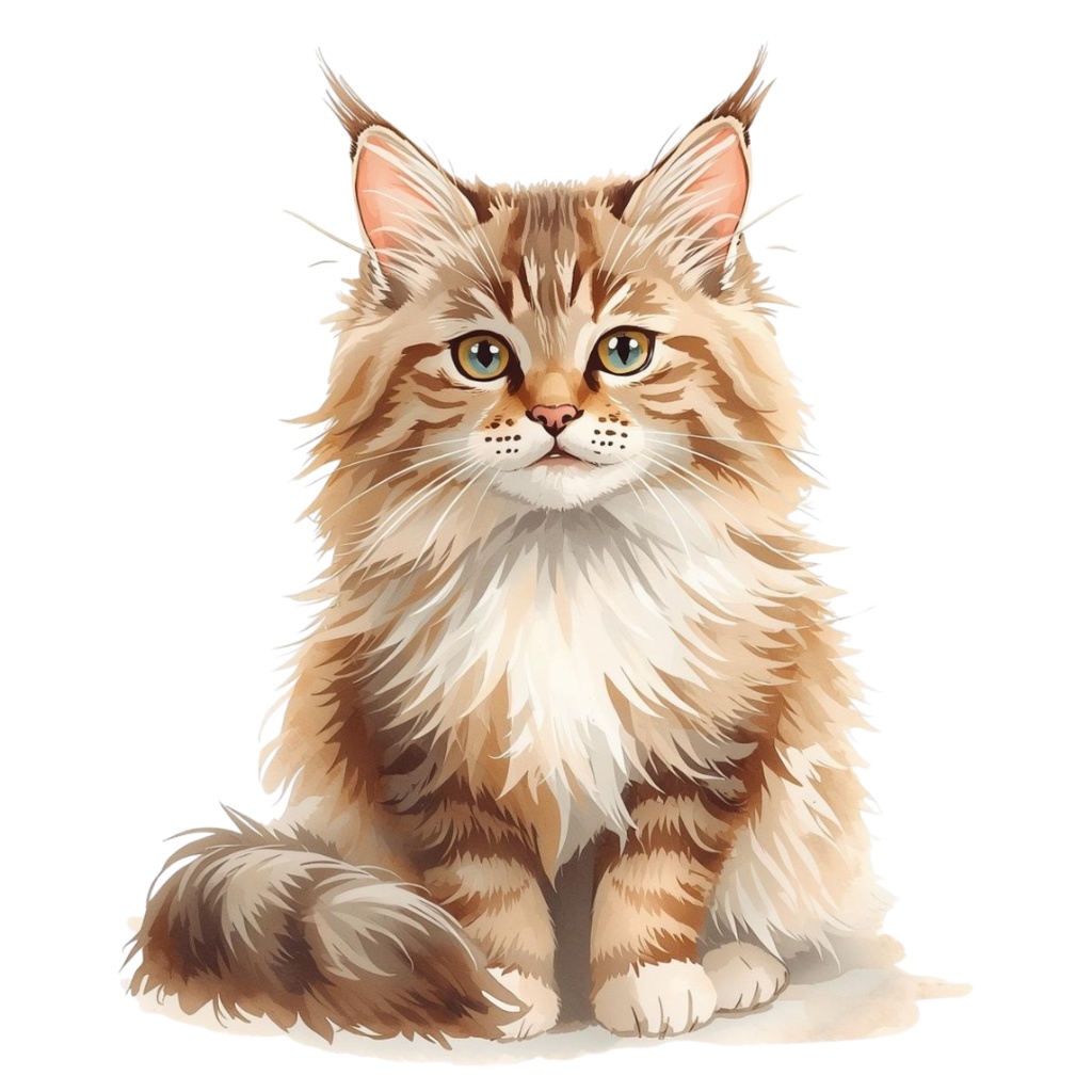 かわいい猫クリップアート 12種類