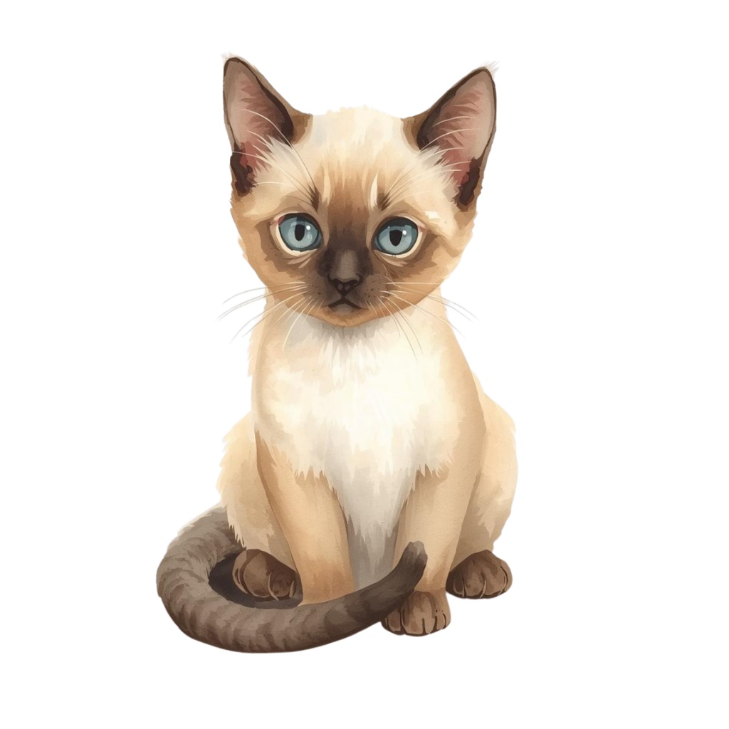 かわいい猫クリップアート 12種類