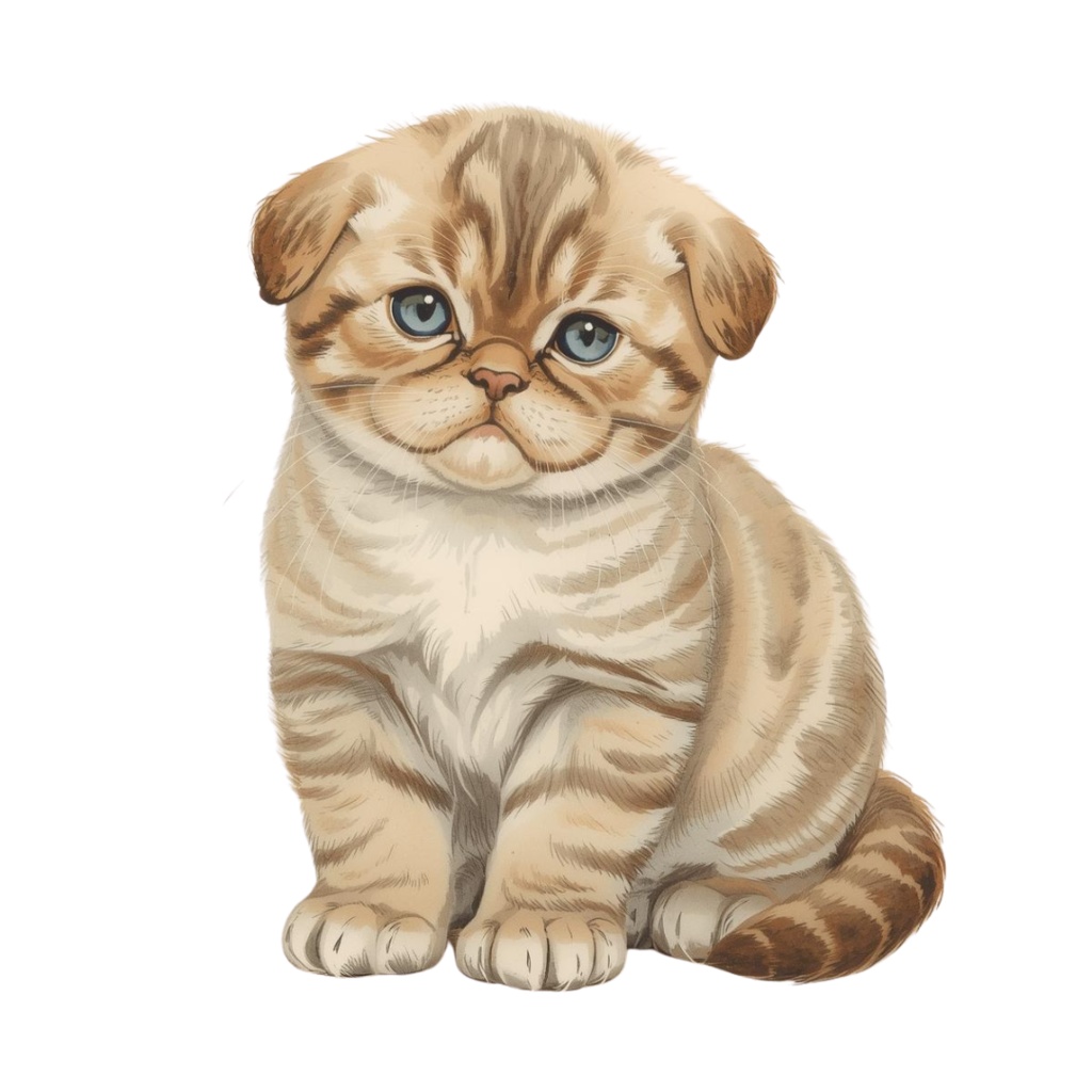 かわいい猫クリップアート 12種類