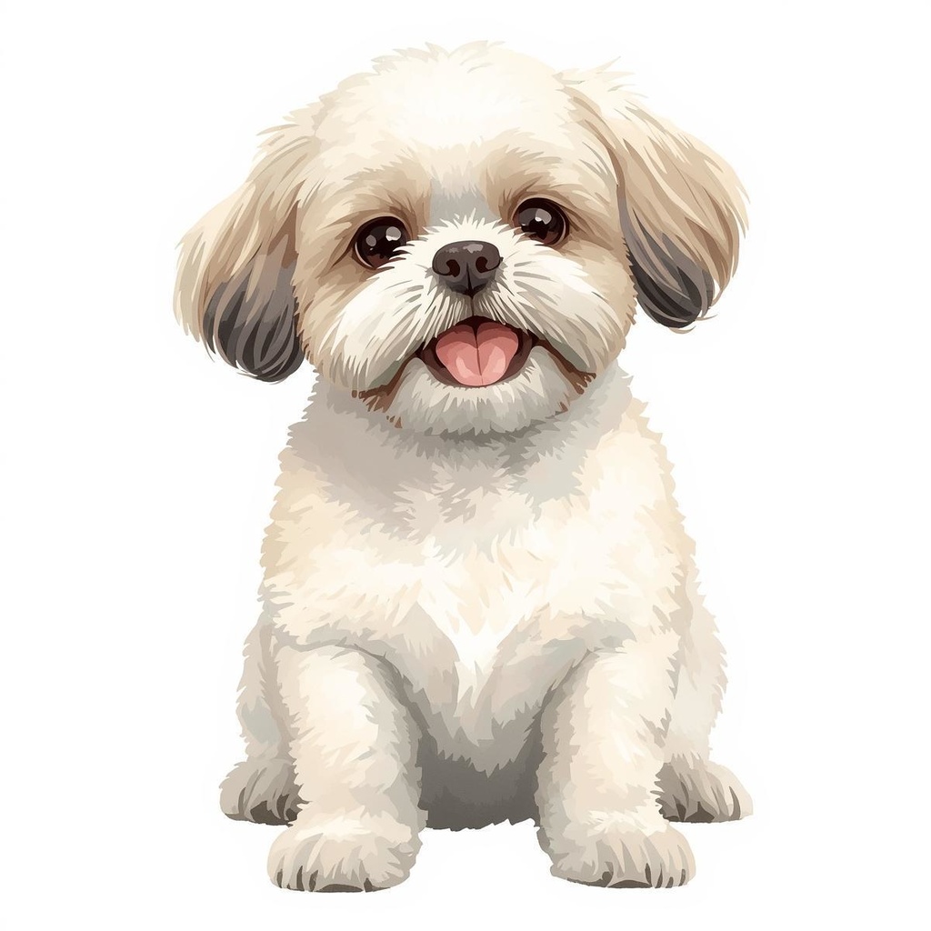 かわいい犬クリップアートセット(12種類)