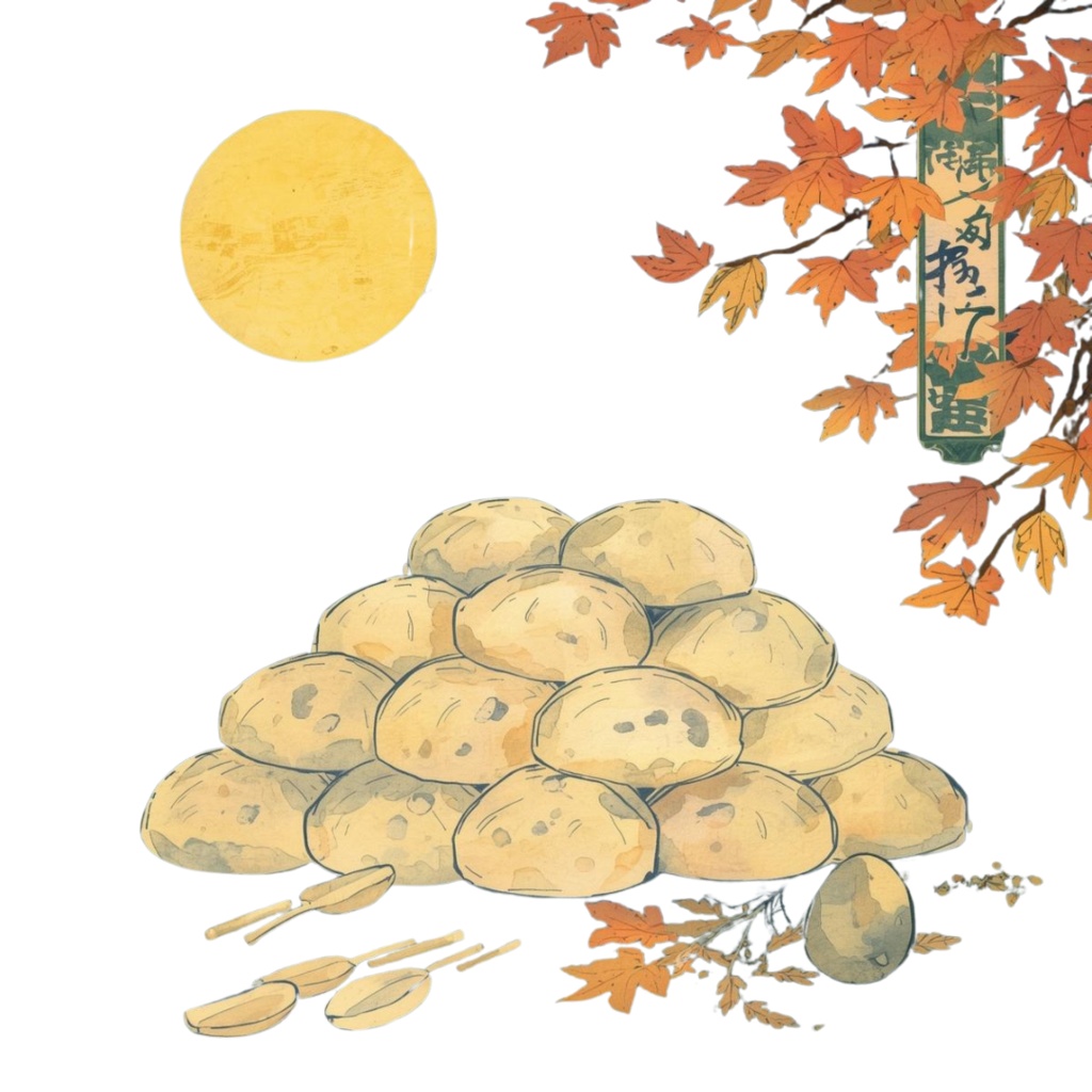 秋のかわいい水彩画クリップアート 15種類セット|Autumn Watercolor Clipart Set – 15 Items