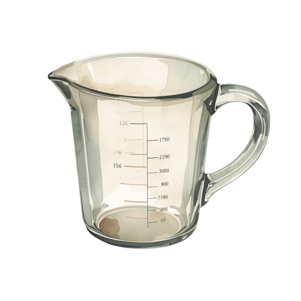 アンティーク風 水彩画キッチン用品クリップアート 12種類セット ナンバー①(背景透過PNG)