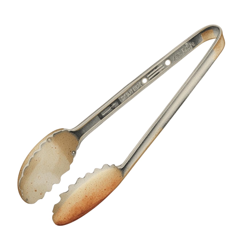 アンティーク風 水彩画キッチン用品クリップアート ナンバー③(背景透過PNG・15種類セット) |Antique Watercolor Kitchen Tools Clipart Vol.3 – 15 Items