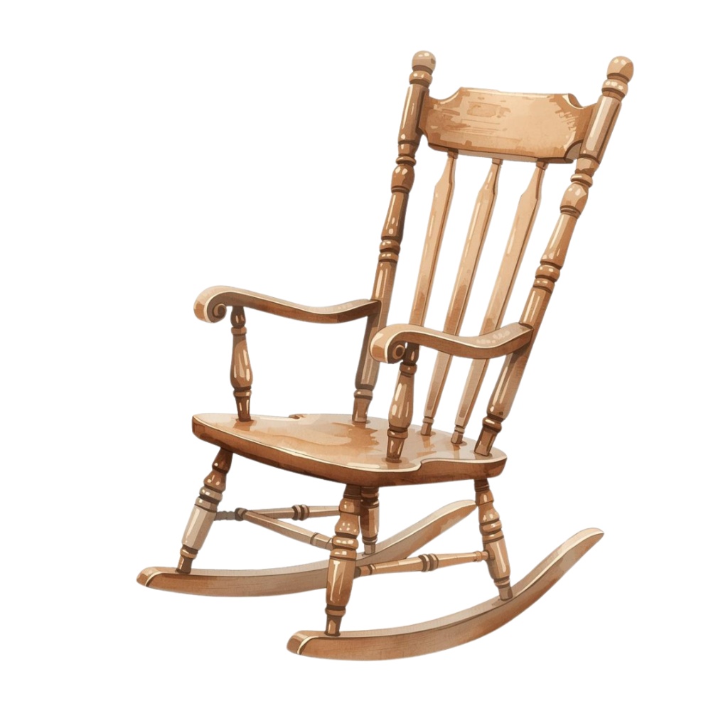 アンティーク水彩画風クリップアート(家具シリーズ・12種類)