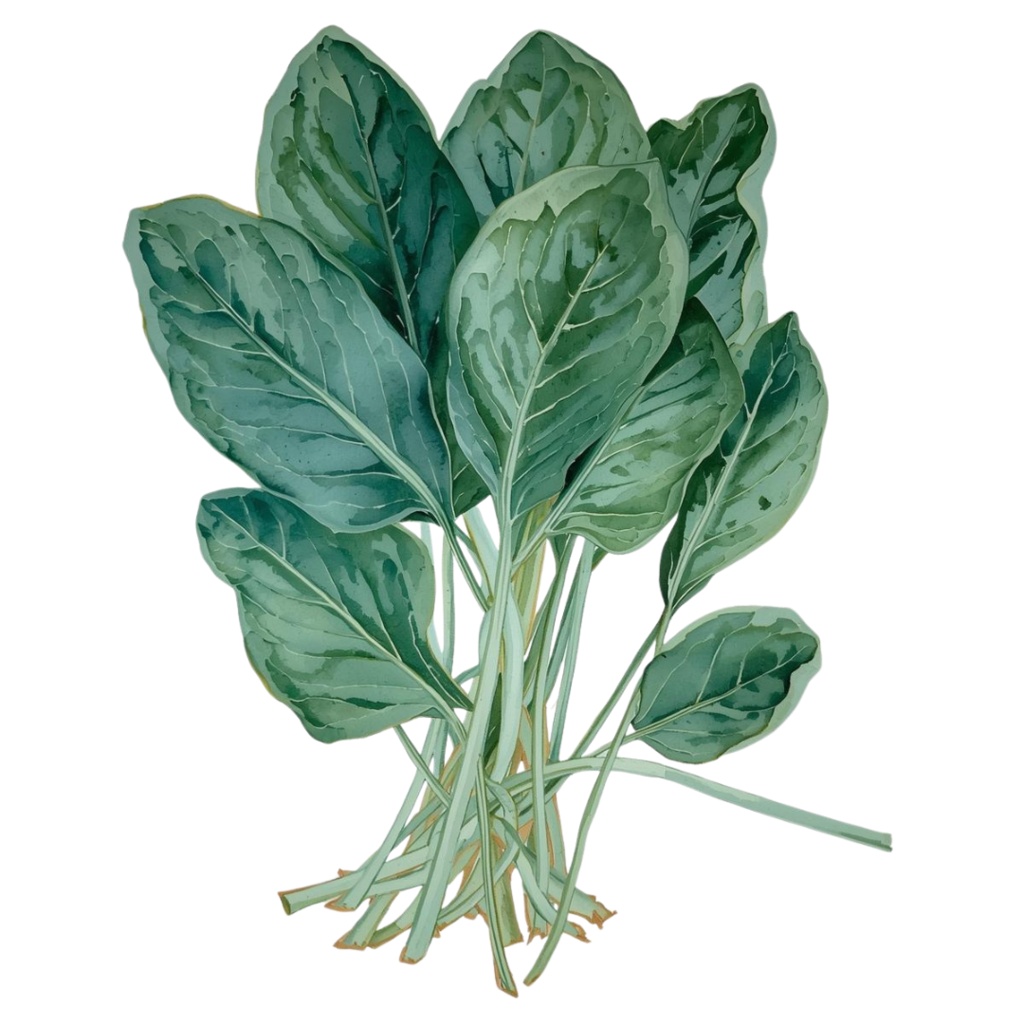 アンティーク風クリップアートセット〈冬の野菜13種類〉 Antique-Style Winter Vegetables Clip Art Collection (13 Items)