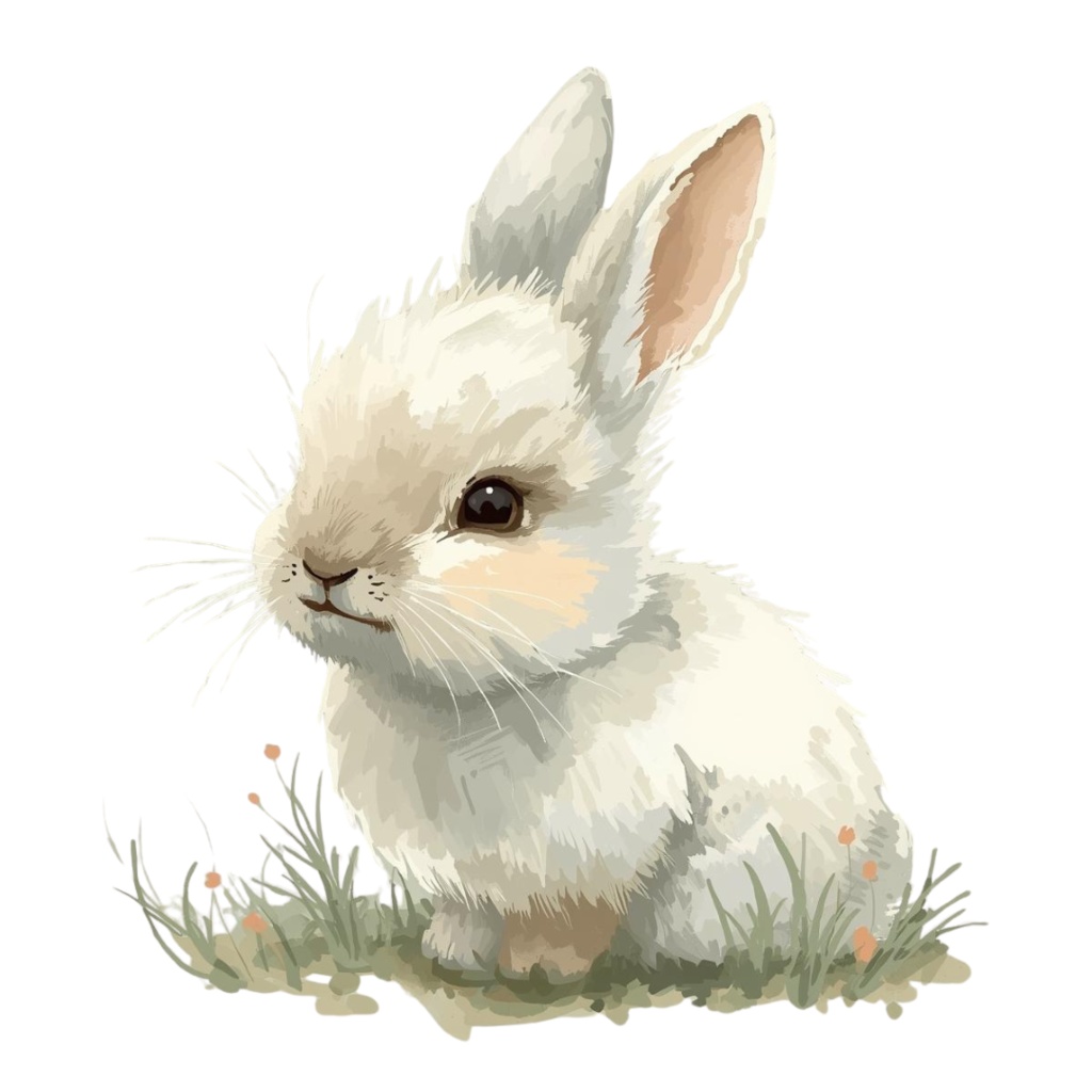 やわらか水彩・森のどうぶつたち クリップアートセット(12種類)