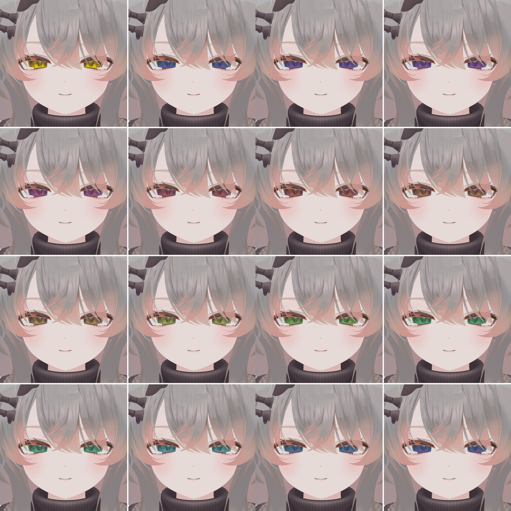 【Eku/エク】Komorineko Zarapeta Hair Texture