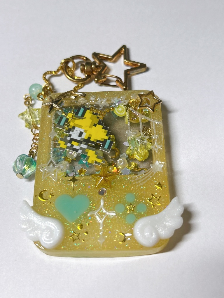 【ポケモン】ジラーチ ゲーム機風カシャカシャキーホルダー