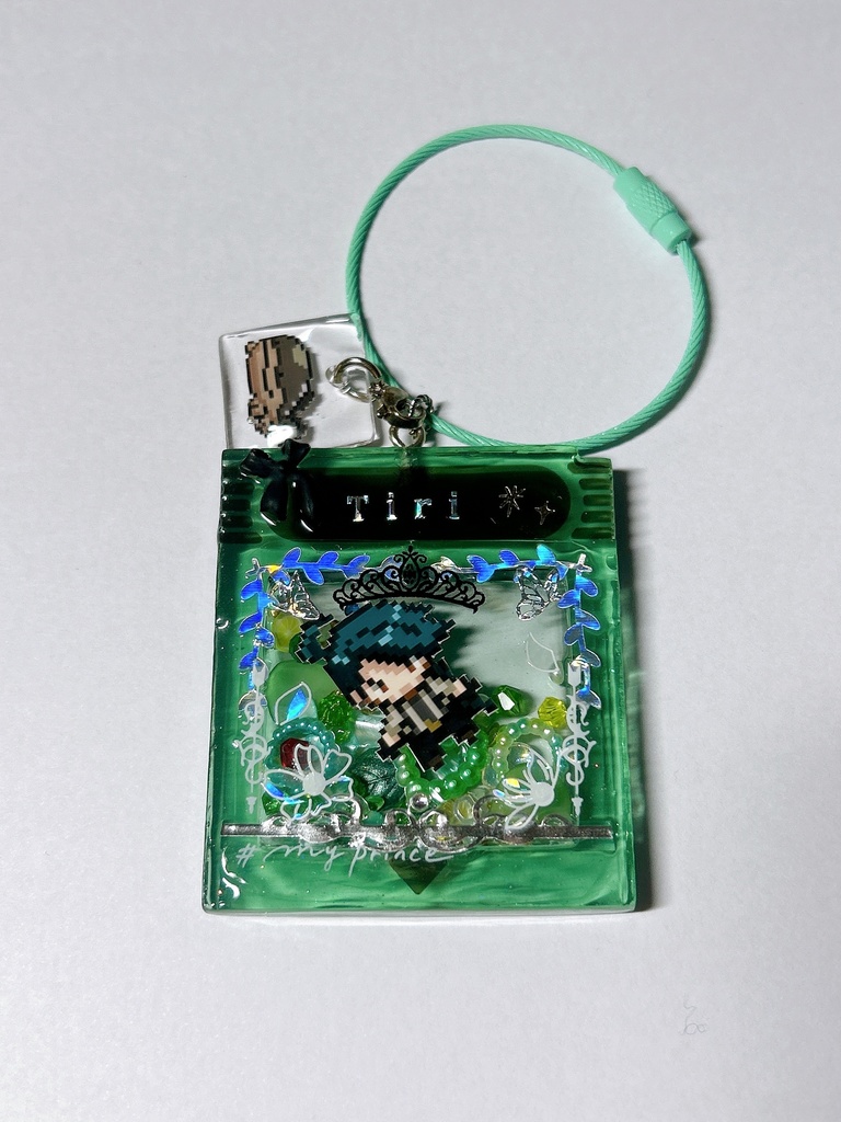 【ポケモントレーナー】チリ ゲームカセット風カシャカシャキーホルダー