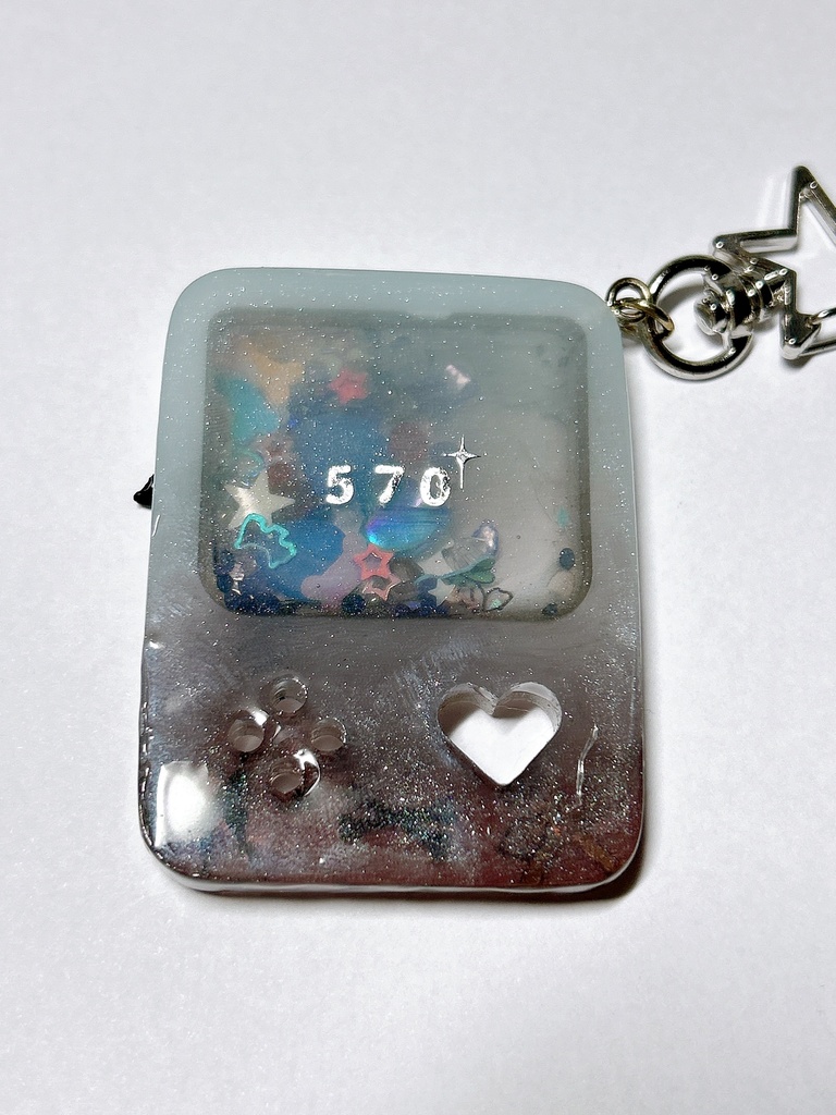 【ポケモン】ゾロア(色違い) ゲーム機風カシャカシャキーホルダー