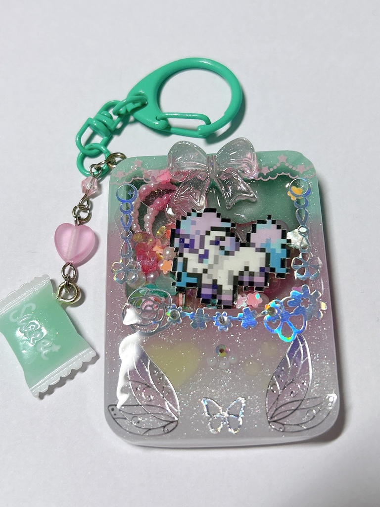 【ポケモン】ポニータ(ガラルの姿) ゲーム機風カシャカシャキーホルダー