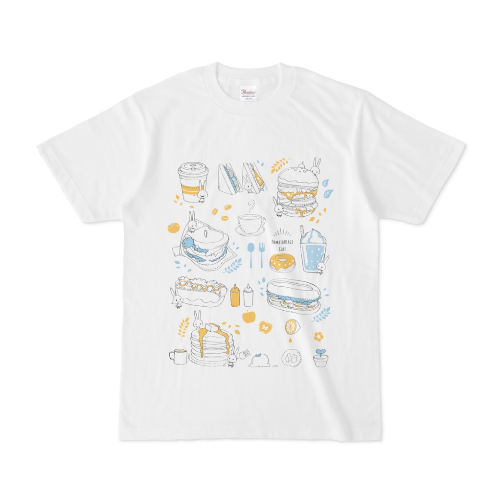 [トマトうさぎカフェ]Tシャツ