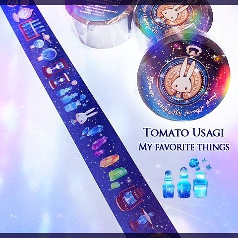 【マスキングテープ】Tomato Usagi - My favorite things