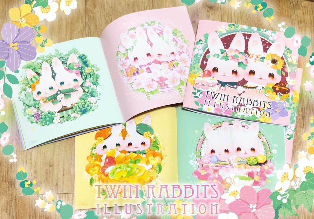 【イラスト集】TWIN RABBITS