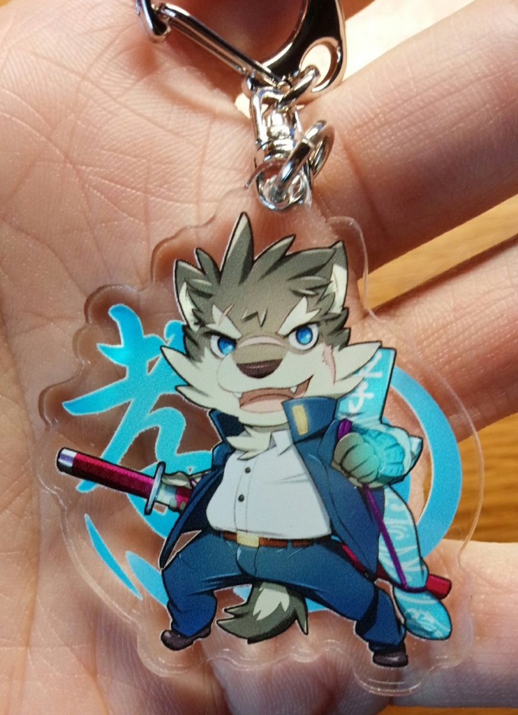 放サモ モリタカ アクリルキーホルダー50*50(mm)