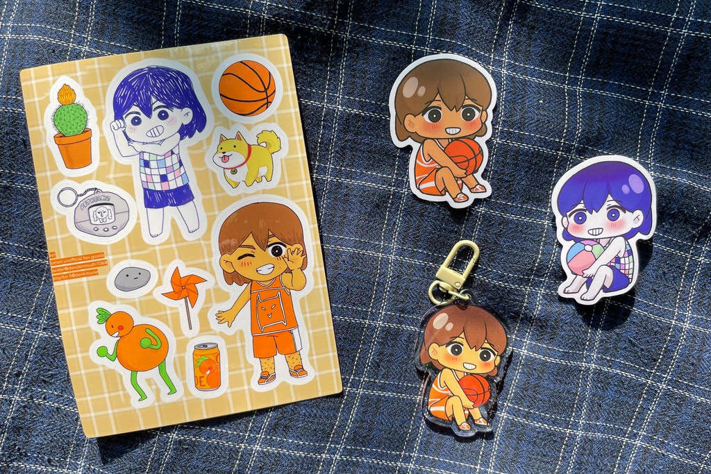 OMORIアクリルキーセット