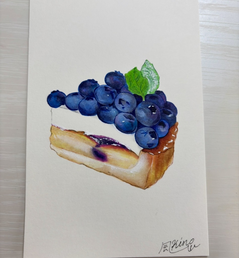 コピック イラスト ケーキ