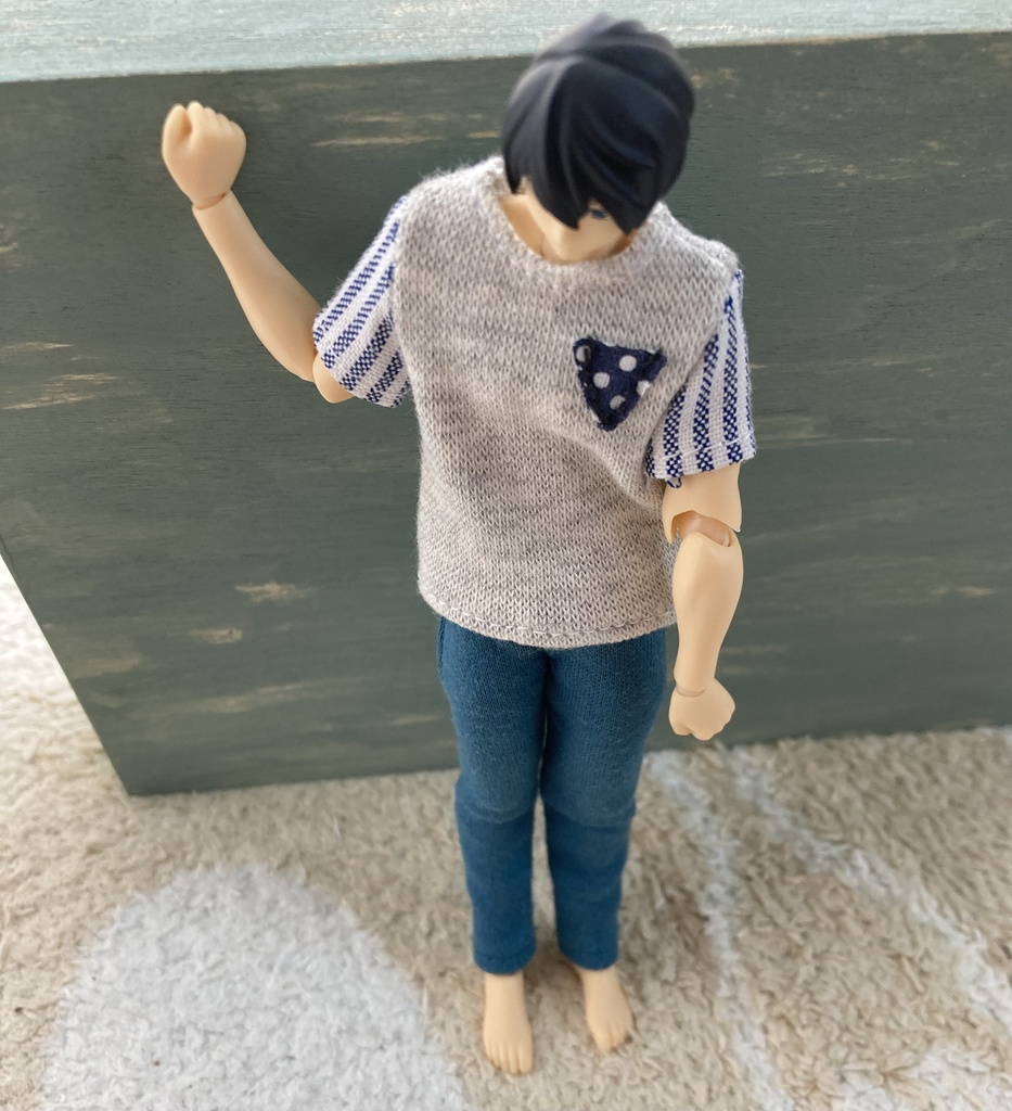 Tシャツ&パンツセット(フィグハルちゃんに合わせられます)