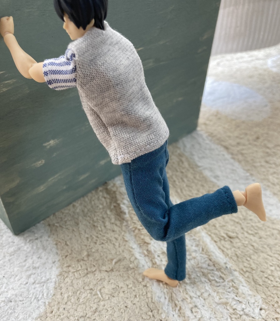 Tシャツ&パンツセット(フィグハルちゃんに合わせられます)