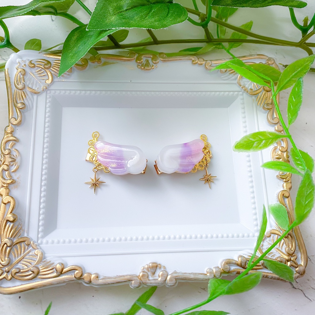 天使の髪飾り Atelier Mym 星月夜の雑貨店 Booth