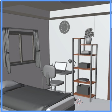 シンプルな部屋