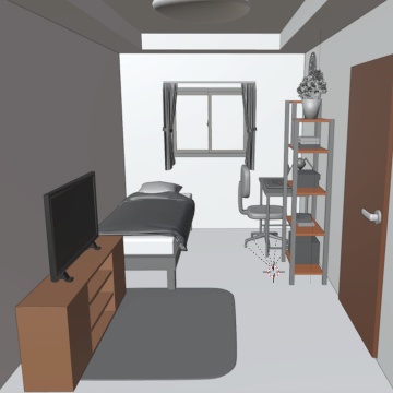 シンプルな部屋